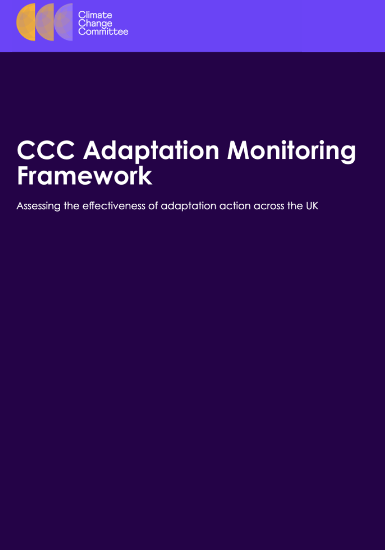 CCC Adaptation Monitoring Framework